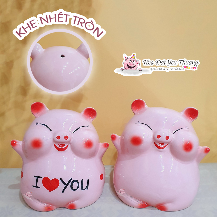 Heo M&aacute; B&aacute;nh Bao Gốm Sứ